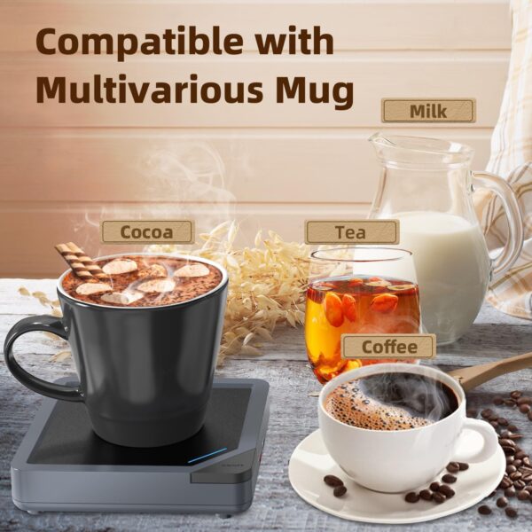 Kidney Beans OrganicCoffee Mug Warmer Cup Warmer: Coffee Warmer for Desk Candle Warmer Plate Coffee Warmer Smart Mug Heated Mug As USB Charger Wax Warmer for Coffee, Tea, Milk, Hot Chocolate, Beverage (no Mug)Coffee Mug Warmer Cup Warmer: Coffee Warmer for Desk Candle Warmer Plate Coffee Warmer Smart Mug Heated Mug As USB Charger Wax Warmer for Coffee, Tea, Milk, Hot Chocolate, Beverage (no Mug) - Image 2