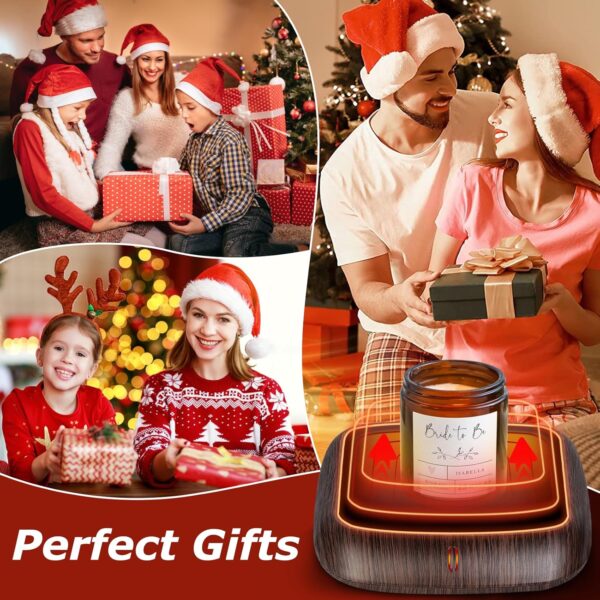 Large Candle Warmer Plate with 6H Auto Shut Off, Coffee Mug Warmer with 2 Temp Settings,Wax Candle Warmer Safely Releases Scents Without a Flame,Tea Cup Warmer for Desk in Your Home & Office. - Image 2